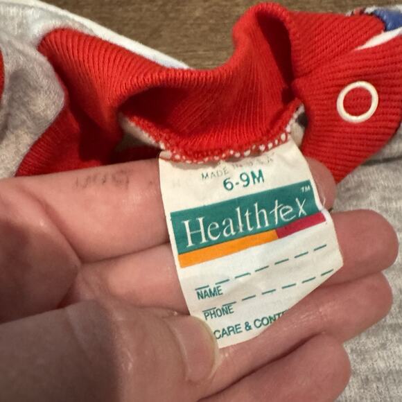 Vintage Baby Boy Clothes 6-9 Mo 4-Outfit Lot 1990s Buster Brown Healthtex READ - Picture 5 of 16